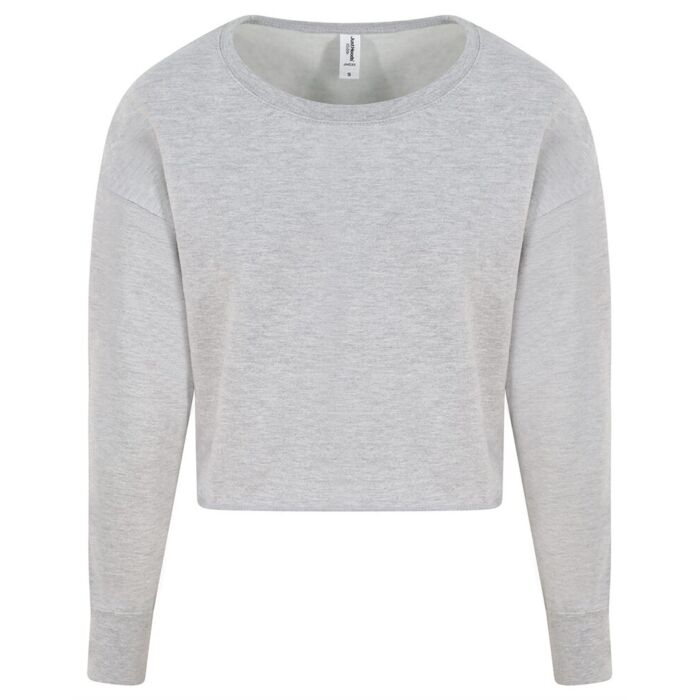 Women's Cropped Crewneck Sweatshirt Thumbnail