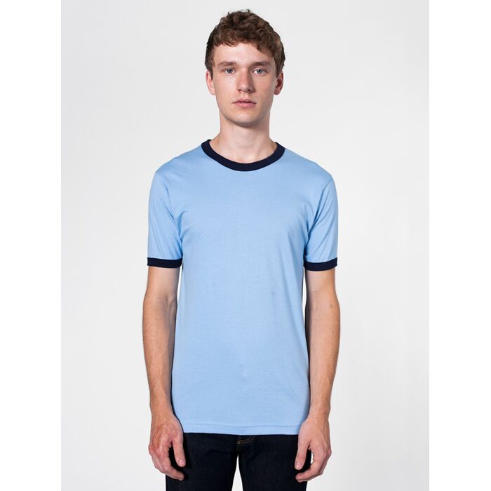 2410 Fine Jersey S/S Ringer T-Shirt Thumbnail