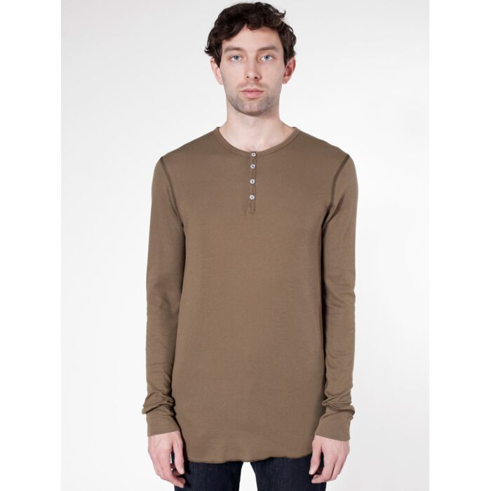 t457 Baby Thermal L/S Henley Thumbnail