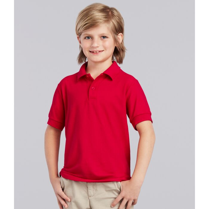 Gildan Kids DryBlend® Double Piqué Polo Shirt Thumbnail