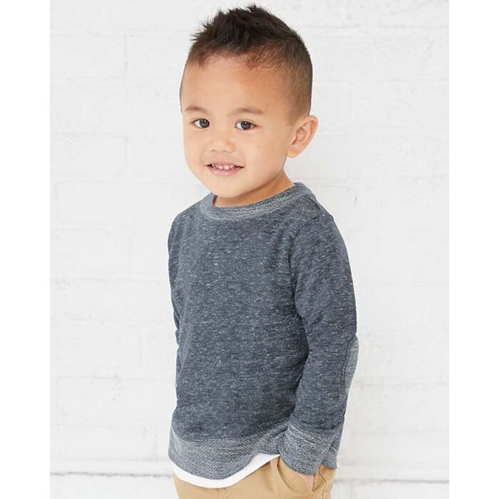 Toddler Harborside Mélange French Terry Crewneck Sweatshirt Thumbnail