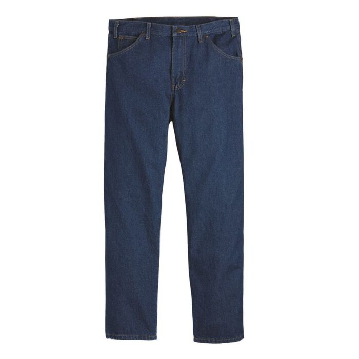 Men's Extended Sizes Industrial Relaxed Fit Jeans Thumbnail