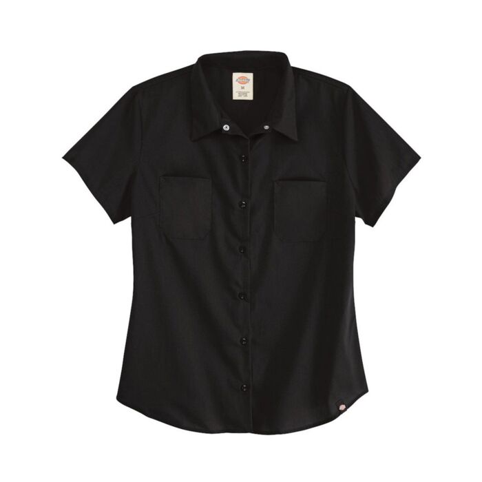 Women's Industrial Short Sleeve Work Shirt Thumbnail