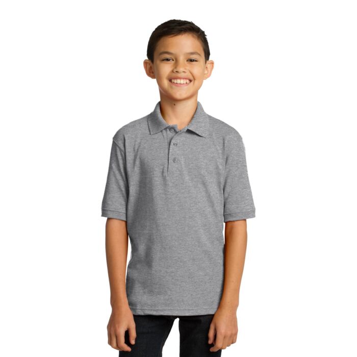 Youth Core Blend Jersey Knit Polo Thumbnail
