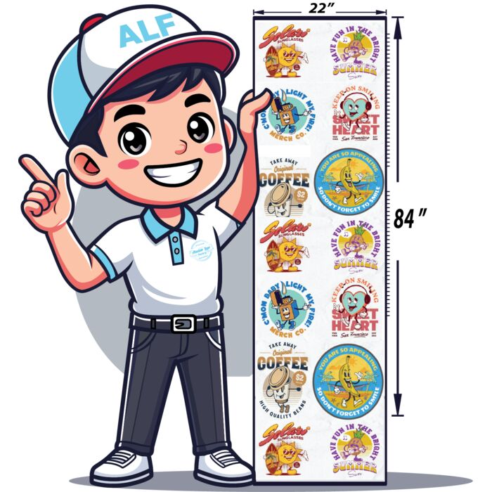 DTF 22" x 84" - Upload Gang Sheet Thumbnail