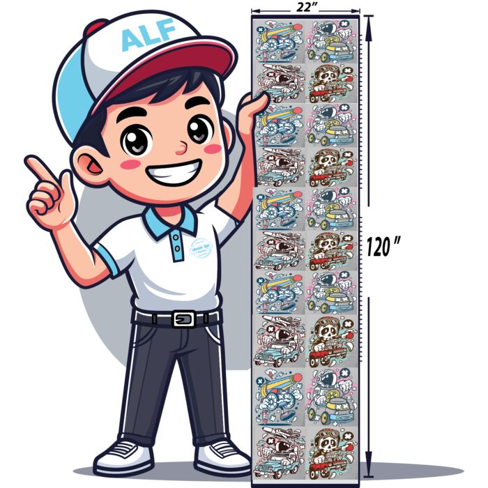 DTF 22" x 120" - Upload Gang Sheet Thumbnail