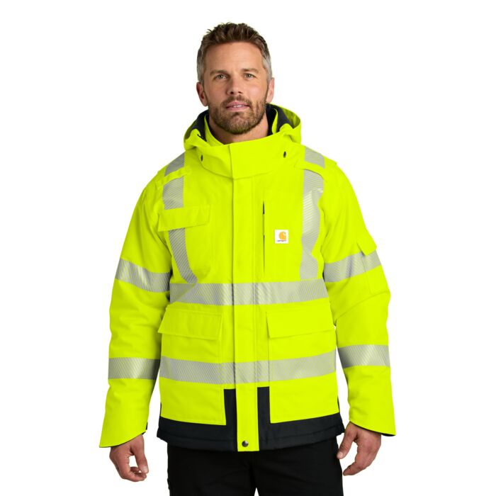 Ansi 107 Class 3 Waterproof Heavyweight Insulated Jacket Thumbnail
