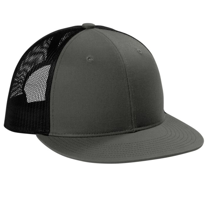 Snapback Flat Bill Trucker Cap Thumbnail