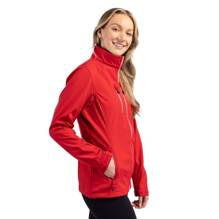 Clique Telemark Eco Stretch Softshell Full Zip Womens Jacket Thumbnail