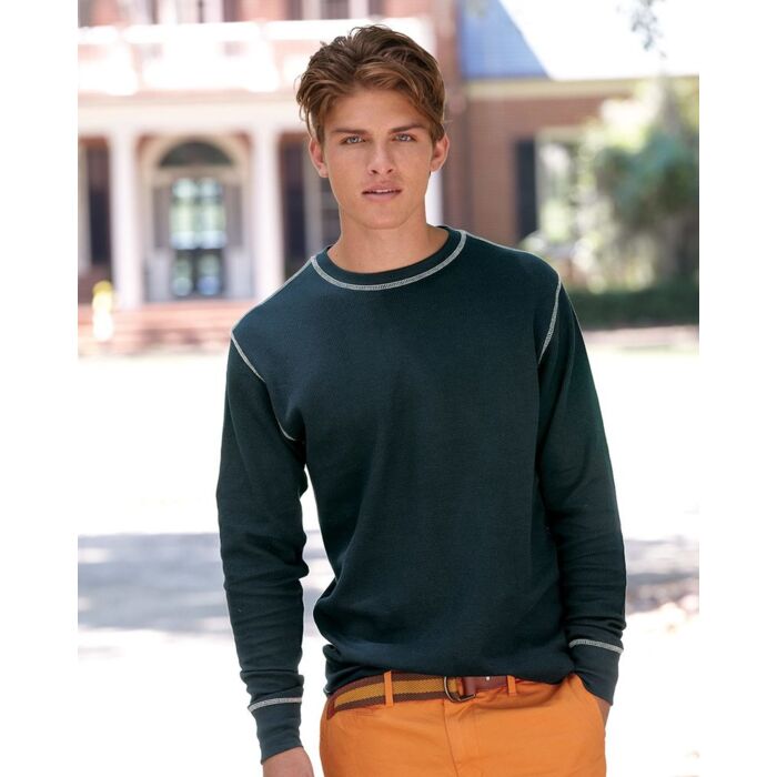 Men's Vintage Thermal Long Sleeve T-Shirt Thumbnail