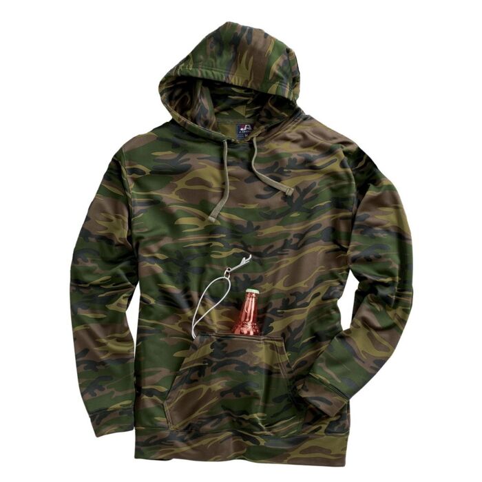 Men's Polyester Tailgate Hooded Sweatshirt Thumbnail