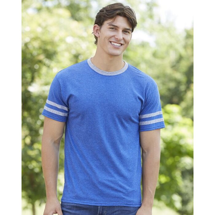 Unisex Triblend Varsity Ringer T-Shirt Thumbnail