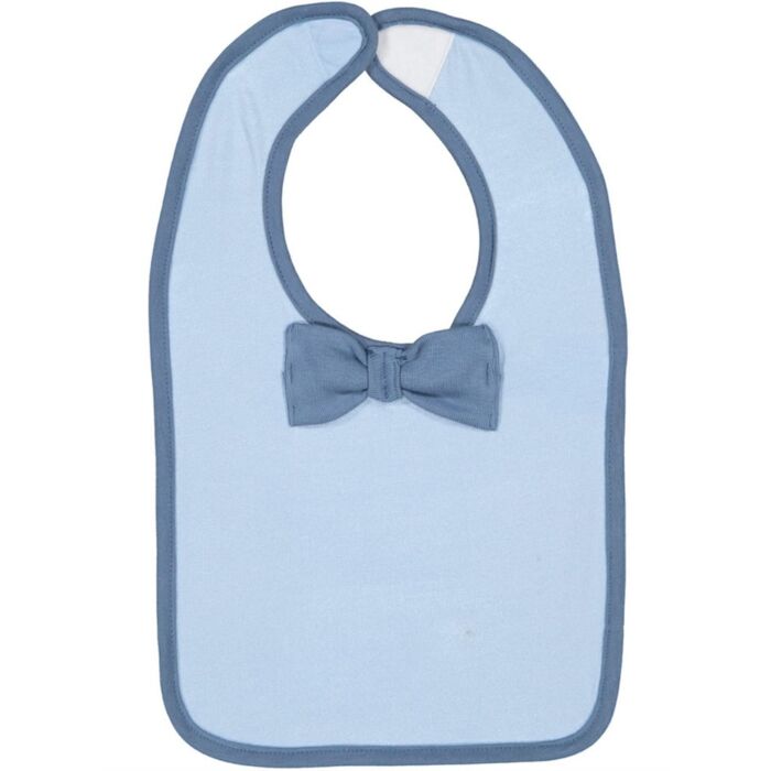 Infant Baby Rib Bow Tie Bib Thumbnail