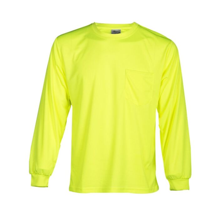 Unisex Microfiber Polyester Long Sleeve T-Shirt Thumbnail