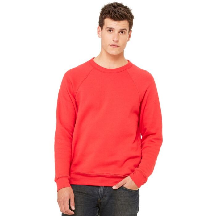 Sponge Fleece Raglan Crewneck Sweatshirt Thumbnail