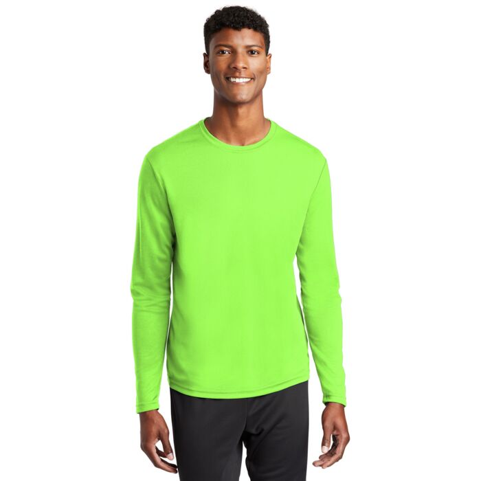 Unisex Racermesh Poly Long Sleeve T-Shirt Thumbnail