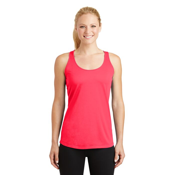 Ladies Racerback Poly Tank Thumbnail